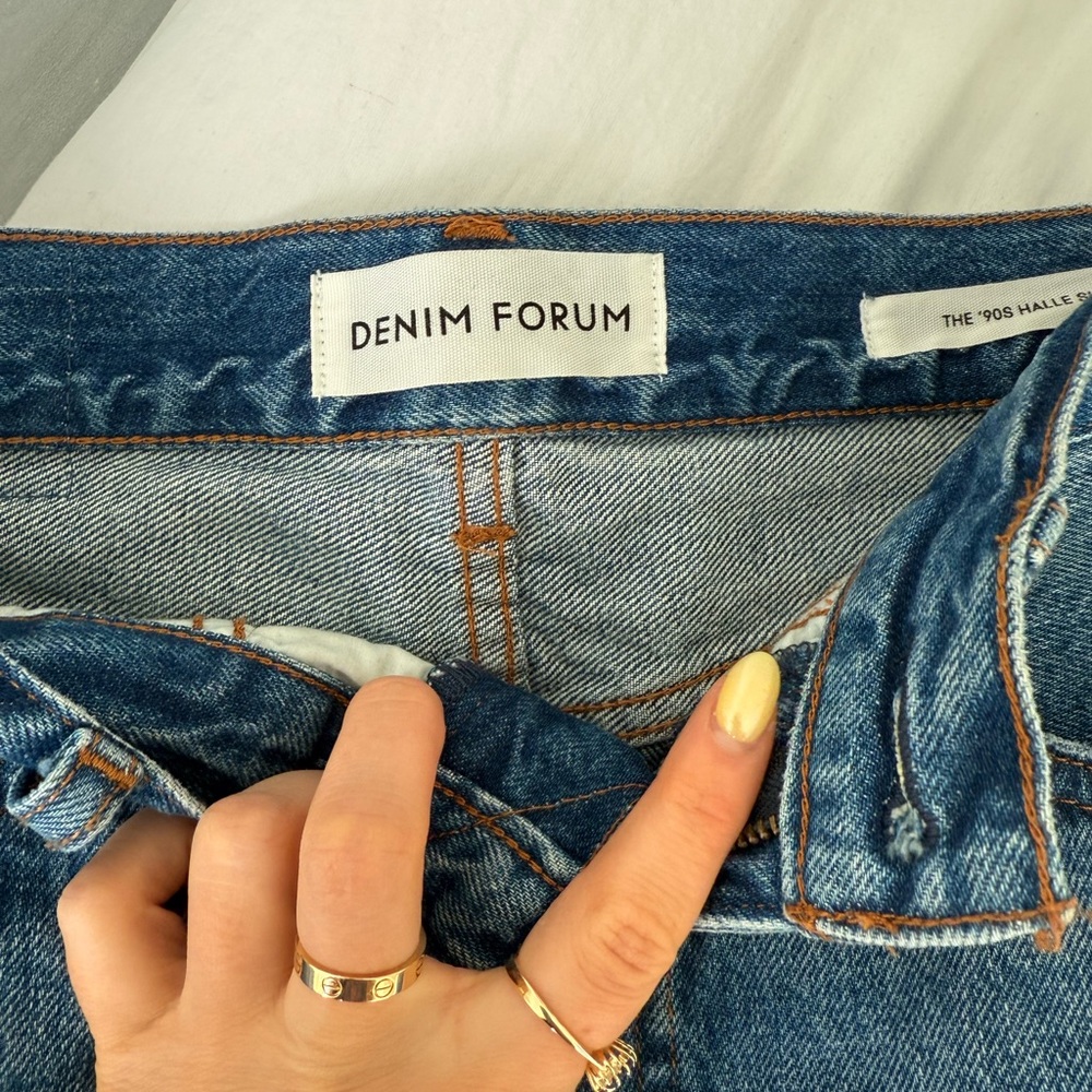 Denim Forum High Rise Blue Jeans